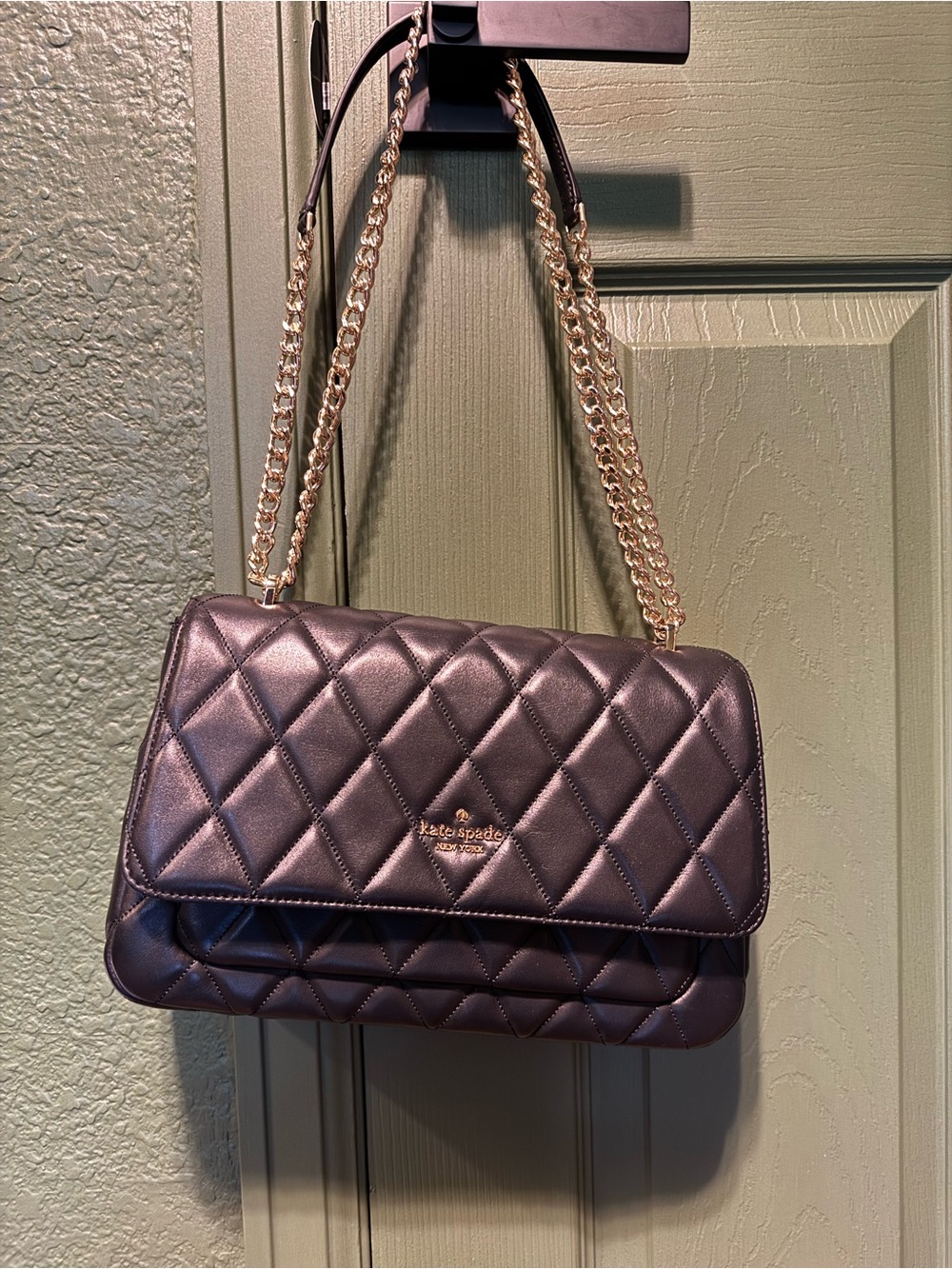 Kate Spade | Carey Black Quilted Leather